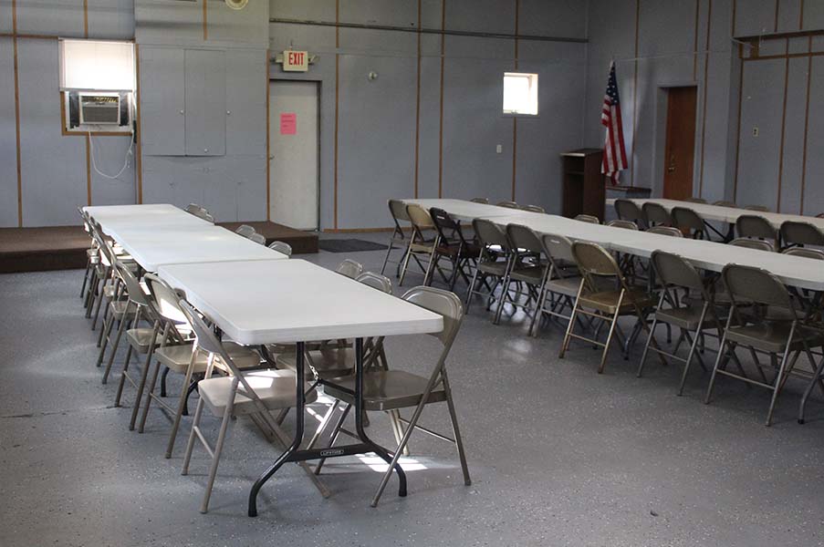 Carroll Civic Center chairs